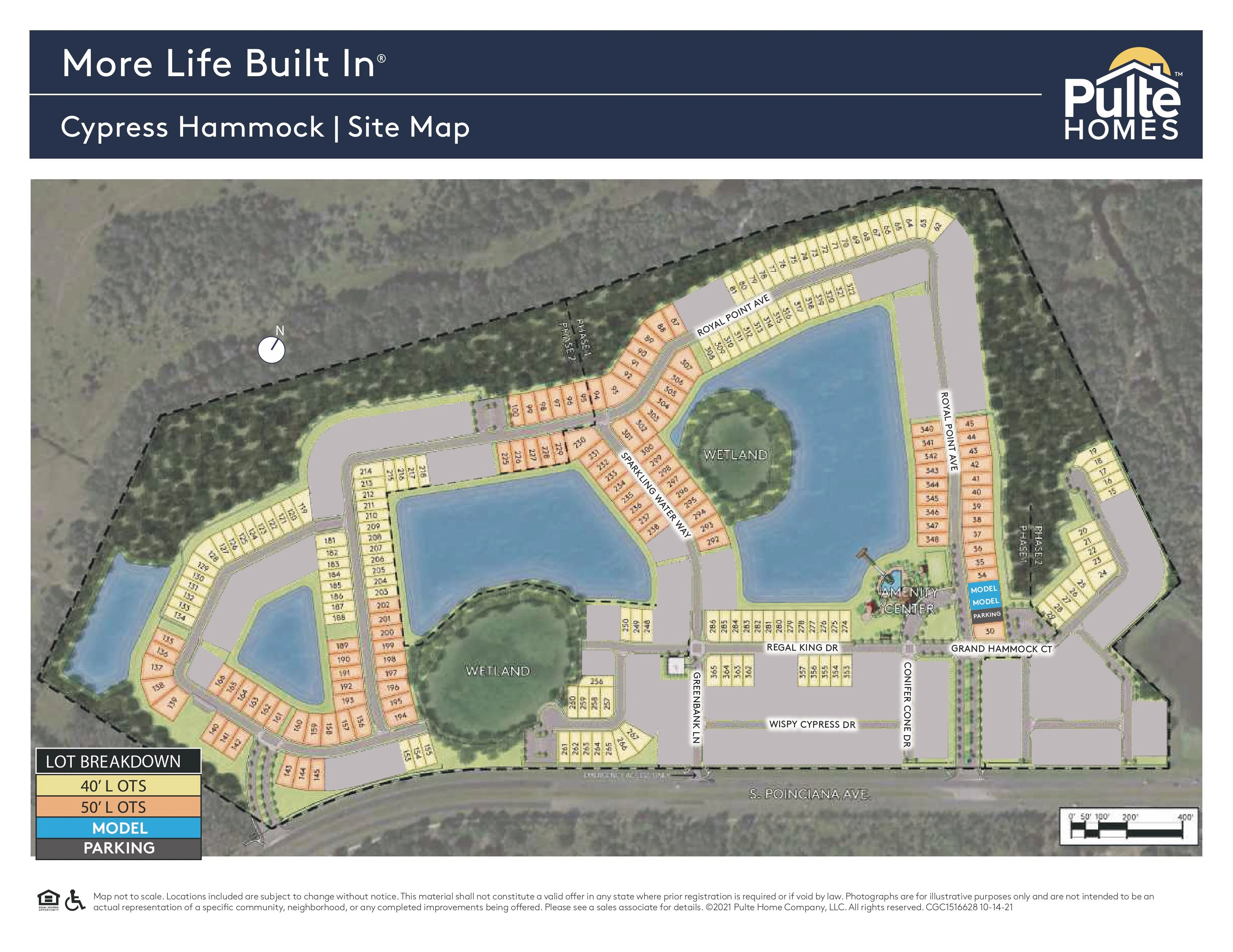 Cypress Hammock Site Plan